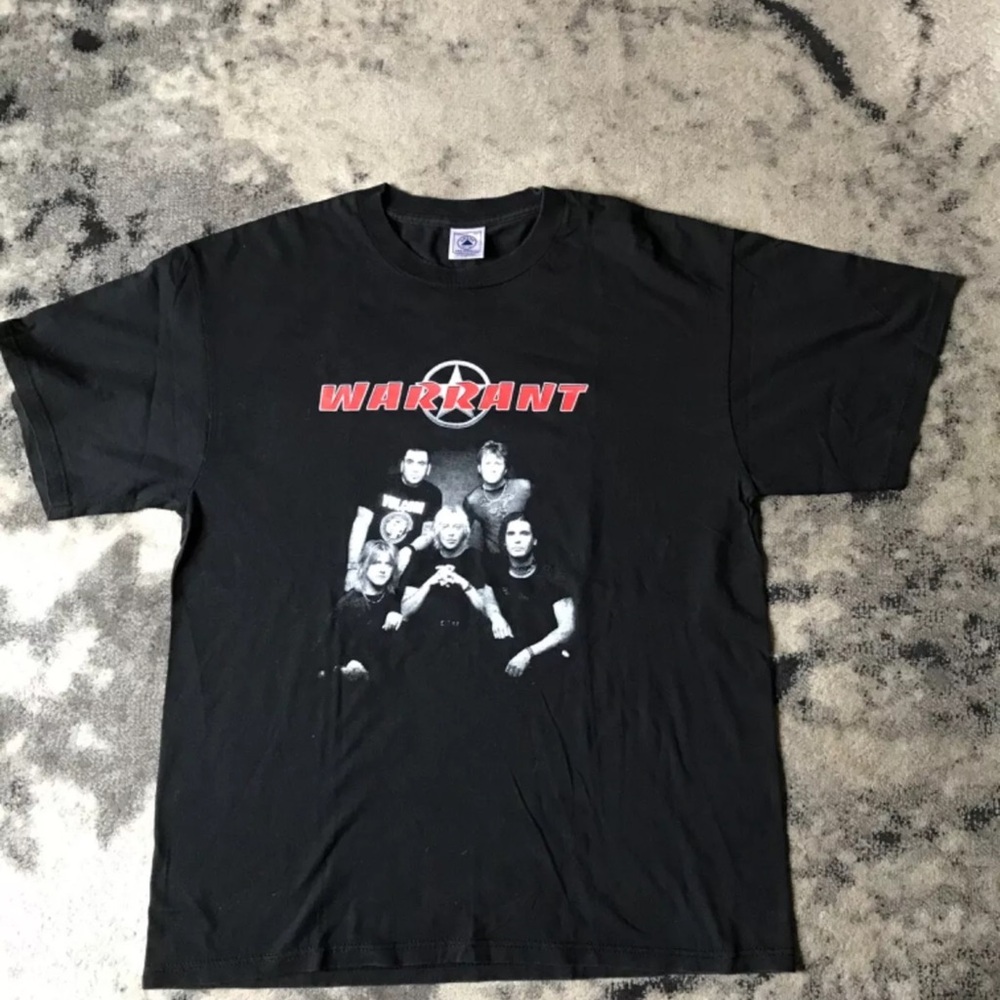 Vintage 1990’s Warrant band Graphic T-Shirt Large NEW